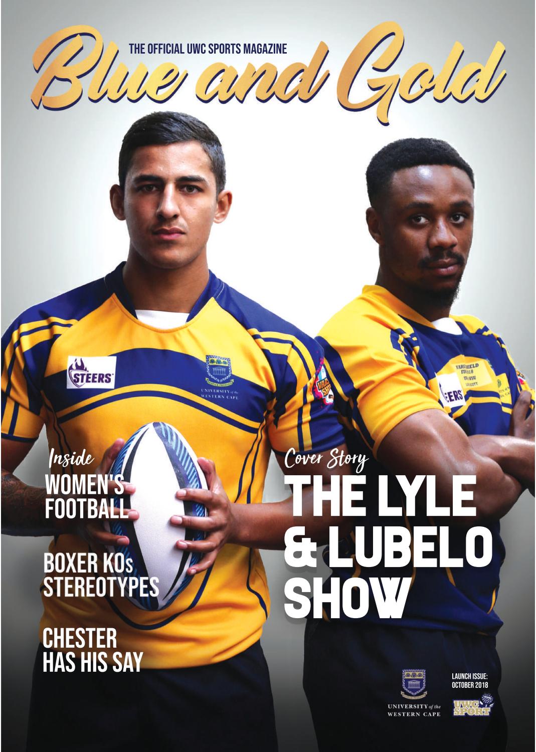 Blue and Gold Issue 1 cover