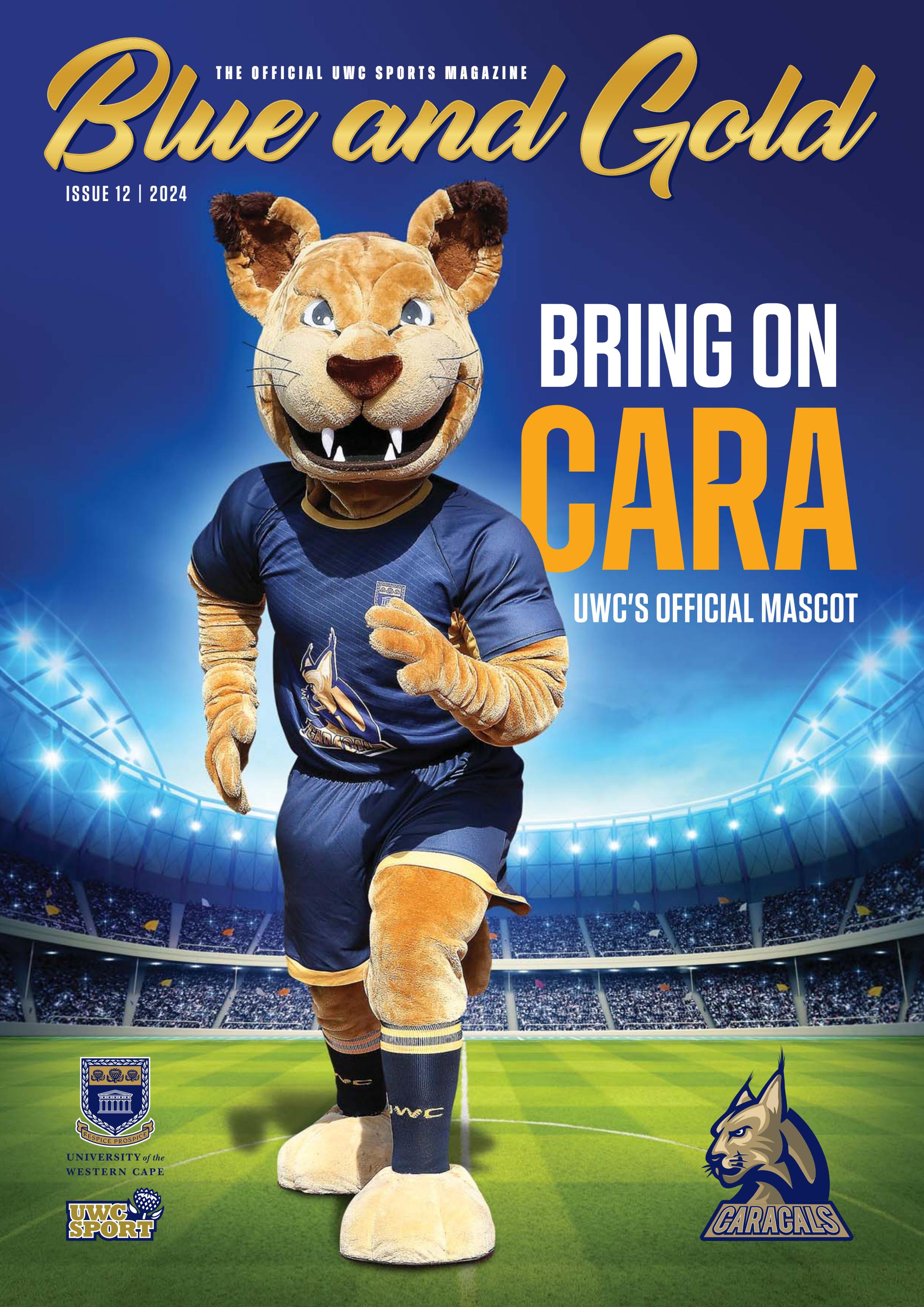 Blue and Gold Issue 12 cover